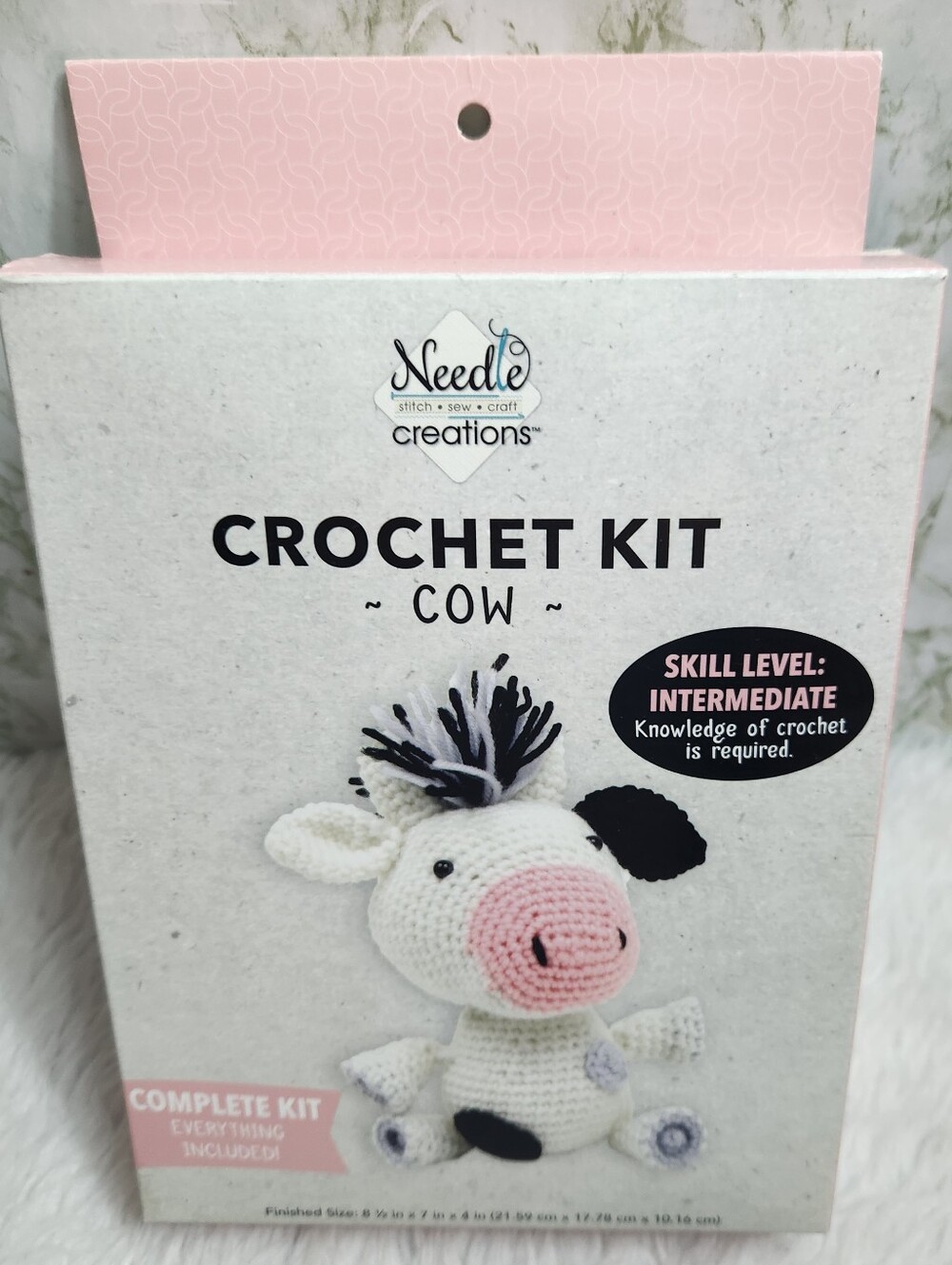 Needle Creations COW Crochet Kit